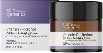 Krem do twarzy na noc Skin Generics Vitamina F Retinol Cell Boos Antiaging 50 ml (8436559342988)