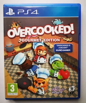 Overcooked Gourmet Edition, английская версия - диск для PlayStation 4, Б/У