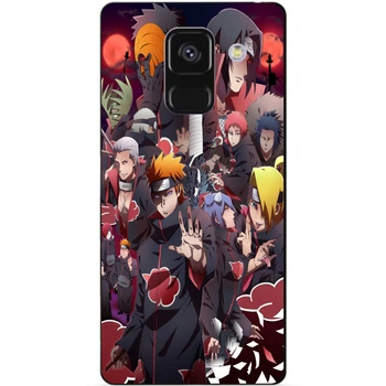 Чохол силіконовий бампер Candy для Samsung A8 Plus з малюнком Naruto аніме