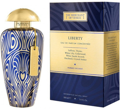Woda perfumowana unisex The Merchant Of Venice Liberty 100 ml (679602480123)
