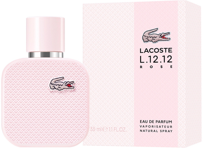 Парфумована вода для жінок Lacoste L.12.12 Rose 35 мл (3386460149235)