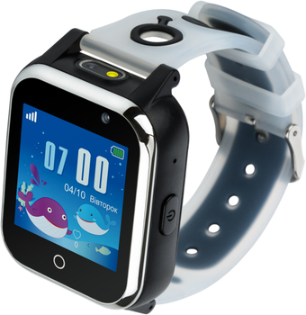 Детские телефон-часы Aura A100 Tracker/Wi-Fi Black (AUR-A100-B)