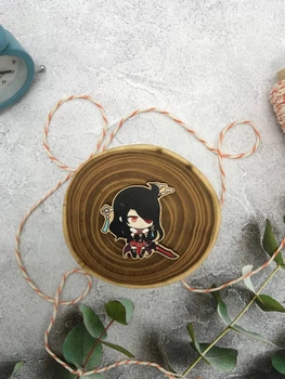 Дерев'яний значок Craft Pins Геншин Імпакт - Бей Доу (CU-01353)