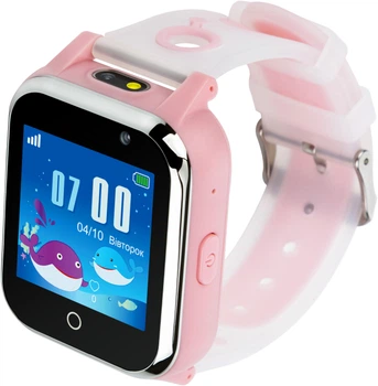 Детские телефон-часы Aura A100 Tracker/Wi-Fi Pink (AUR-A100-P)