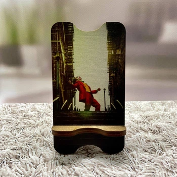 Деревянная подставка для телефона Craft Pins Джокер (CU-01672)