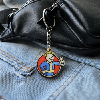 Брелок із дерева Craft Pins Fallout Cool (CU-01222)