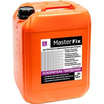 Прискорювач для бетону Coral MasterFix 10л