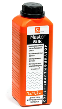 Пластификатор Coral MasterSilk для бетона 1л