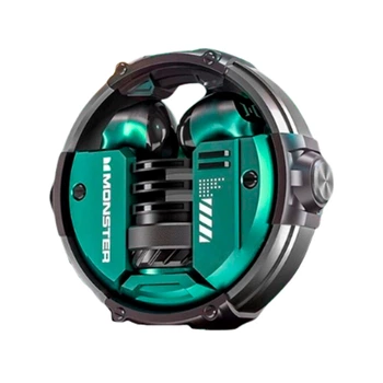 Бездротові навушники Airmars Monster XKT10 (Bluetooth 5.2, Type-C, green)