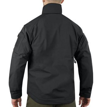 Куртка демісезонна софтшелл Sturm Mil-Tec SOFTSHELL JACKET SCU Black S (10864002)