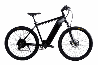 Електровелосипед WENDAT MTB 29" з вбудованою знімною батареєю гідравлічні гальма рама 19" 48V/19Ah/750W Чорний матовий (WENMTB-294819750-BLACK)