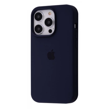 Чехол силиконовый Elegant Premium Stylish Case Silicone Case Full для Apple iPhone 12 / 12 Pro (6.1") Midnight Blue