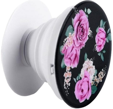 Uchwyt i podstawka do telefonu iLike Universal Pop Holder Flower Pink (ILIUNPH38)