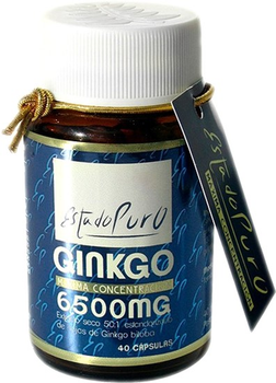 Suplement diety Tongil Estado Puro Ginkgo 6500 Mg 40 caps (8436005300678)