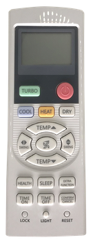 Пульт для кондиционеров HAIER YR-HD14 / HAIER YL-HD04 / HAIER 0010401511E / HAIER 0010401715B / HAIER HD02 [Conditioner] - 88165