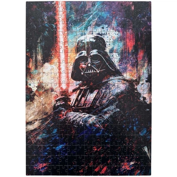 Класичний дерев'яний пазл Star Wars Дарт Вейдер з мечем XXL