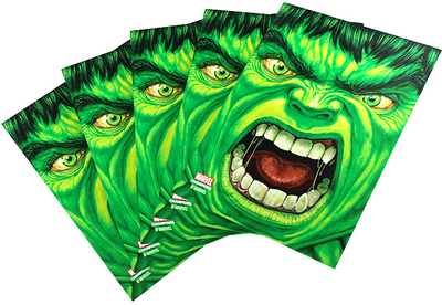 Koszulki na karty Gamegenic Marvel Champions Art Sleeves Hulk 66 mm x 91 mm 50 + 1 szt (4251715410509)