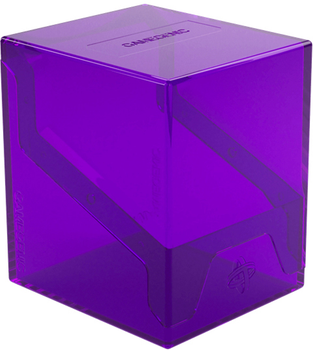 Pudełko na karty Gamegenic Bastion 100+ XL Purple (4251715413616)