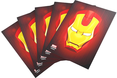 Koszulki na karty Gamegenic Marvel Champions Art Sleeves 66 x 91 mm Iron Man 50 + 1 szt (4251715409565)