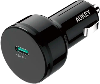 Автомобільний зарядний пристрій AUKEY CC-Y13 USB-C PD 45W Black