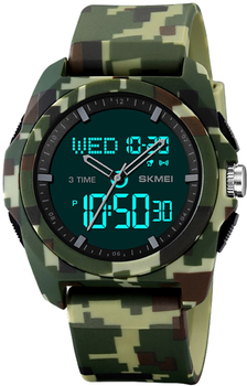 Мужские часы Skmei 2199CMGN Camo Green