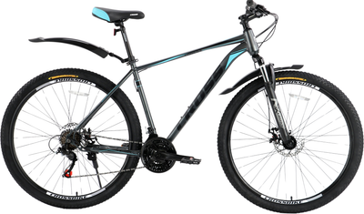Велосипед Cross Forest 29" Рама 19.5" Grey-Black (29CWS-005089)