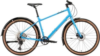 Велосипед Kona Dew Deluxe 27.5" рама M 2022 Gloss Azure Blue (KNA B22DWD03)