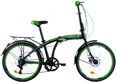 Велосипед Ardis FLD AL City Folding 24" 20" 2024 Зеленый (0821-1)
