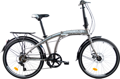 Велосипед Ardis FLD AL City Folding 24" 20" 2024 Серый (0821-2)