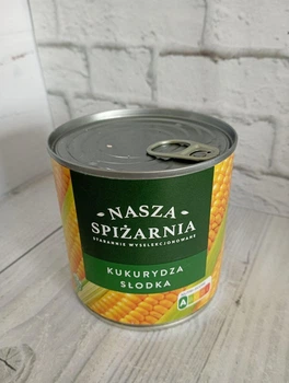 Кукурудза цукрова консервована NASZA SPIZARNIA 340 г