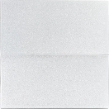 Панель стеновая 3D 700х700х5мм Lichi square white (D) SW-00001802