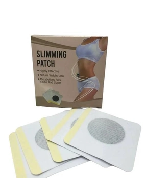 Пластир для схуднення та корекції фігури Slim Patch слім патч XL-560 5 шт Патчі для схуднення