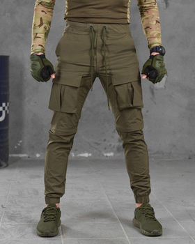 Тактические штаны/шорты combat олива ВТ1014 L