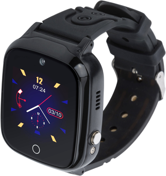 Детские телефон-часы Aura A200 Tracker/Wi-Fi Black (AUR-A200-B)