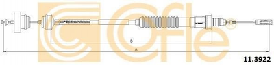 Тросик зчеплення COFLE 113922 Peugeot Expert, 806; Fiat Scudo; Citroen Jumpy 1476638080, 1480346080, 2150J0