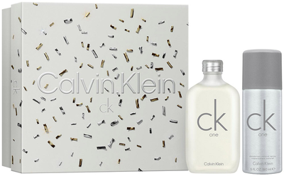 Набір унісекс Calvin Klein CK One Туалетна вода 100 мл + Дезодорант 150 мл (3616304678134)