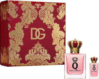 Zestaw damski Dolce&Gabbana Q by Dolce&Gabbana Woda perfumowana 50 ml + Miniaturka Woda perfumowana 5 ml (8057971187416)