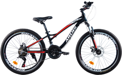 Велосипед Ardis Flex 24" 13" 2023 Чорний (0242/13)