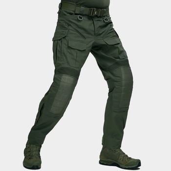 Штурмовые штаны UATAC Gen 5.4 Олива Original с наколенниками XS