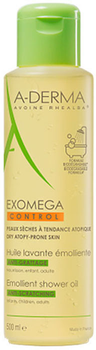 Oczyszczający olejek pod prysznic A-Derma Exomega Control Emollient Cleansing Oil 500 ml (3282779207928)