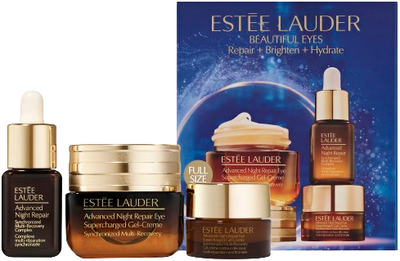 Zestaw do pielęgnacji twarzy Estee Lauder Advanced Night Repair Odmładzające serum do twarzy 7 ml + Wielofunkcyjny rewitalizujący krem-żel pod oczy 15 ml + 5 ml (887167665897)