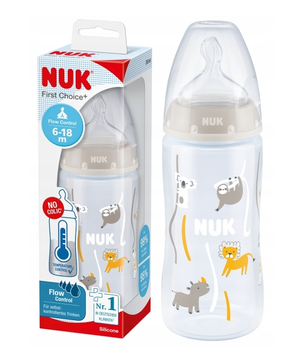 Пляшка для годування Nuk First Choice Plus для немовлят 300 мл (4008600356547)