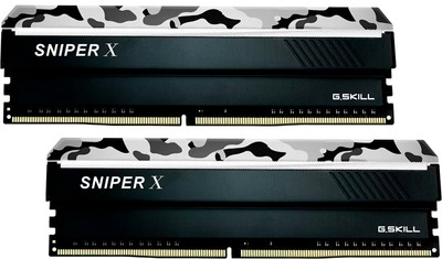 Оперативна пам'ять G.Skill DDR4-3600 32768MB PC4-28800 (Kit of 2x16384) Sniper X Urban Camo (F4-3600C19D-32GSXWB)