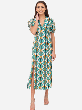 Плаття міді літнє жіноче Ax Paris DA1759 S Різнокольорове (5063259054328)