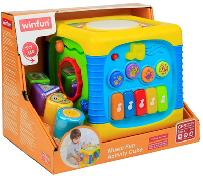 Інтерактивний кубик Smily Play музичний (4895038507418)