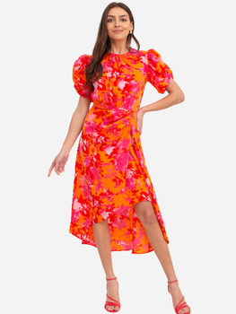 Плаття міді літнє жіноче Ax Paris DA1718 S Рожеве (5063259044664)