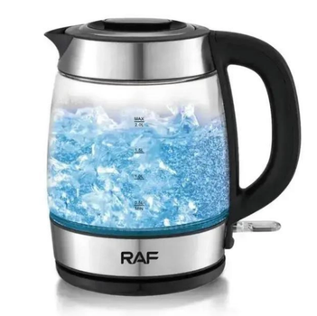 Стеклянный Электрический чайник RAF R.7909 2л Чёрный