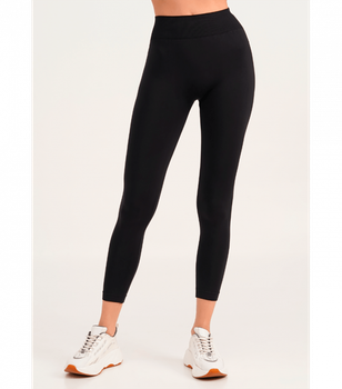 Спортивные бесшовные леггинсы - Giulia - LEGGINGS SHAPE - L/XL - Black