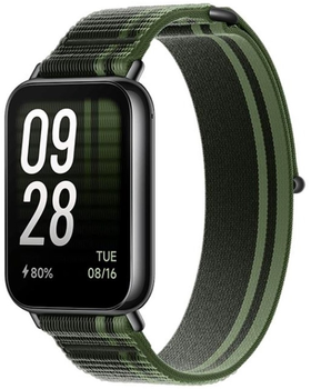 Pasek Xiaomi Braided Quick Release Strap do Smart Band 8 Pro Olive/Green (BHR8009GL)