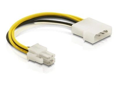 Кабель живлення внутрішній Delock ATX(EPS) 4p-MoleX M/M 0.30m прямий P4(70.06.5611)